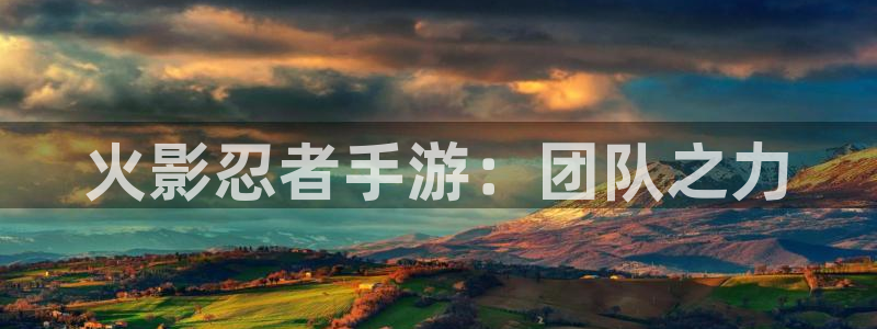 摩根娱乐：火影忍者手游：团队之力